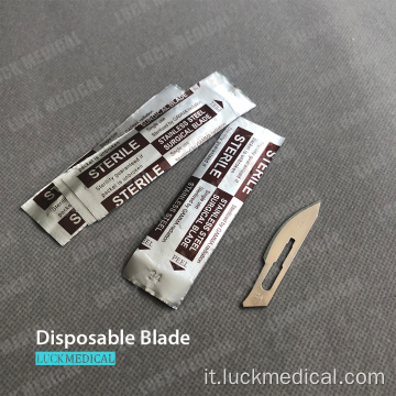 Blade di bisturi usa e getta uso medico